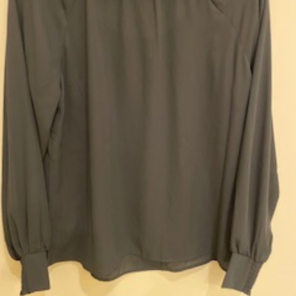 Cabi #4338 - Long sleeve, black blouse. Size Small. - Picture 5 of 5